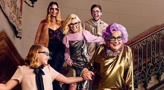 Dame Edna raises a glass to family, food and fashion in latest Westfield ad