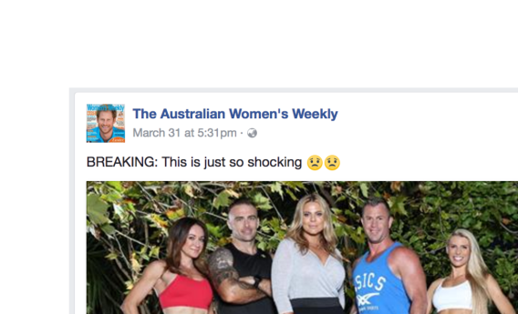 Now To Lose our minds over clickbait
