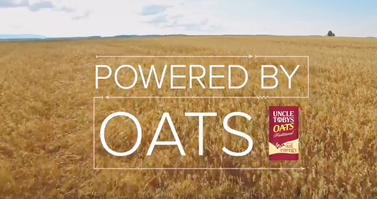 ‘What would you do with all that energy?’: Uncle Tobys compares oat energy to electricity and wind turbines