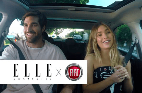 FIAT and ELLE partner for website relaunch