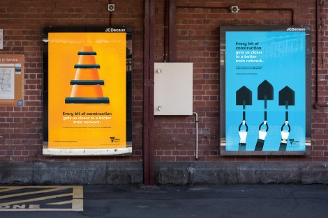 Victorian government simplifies train network changes for commuters with out-of-home push