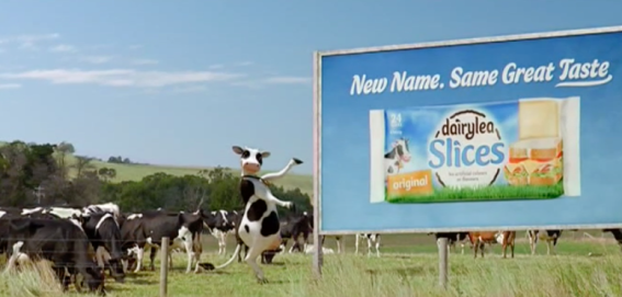 ‘We’re Moooving in a new direction’: Kraft Singles rebrands as Dairylea Slices