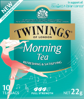 Carrie Bickmore wins Twinings Design Challenge