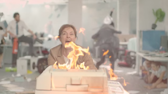 Choice Hotels encourages bored workers to take a break in new commercial