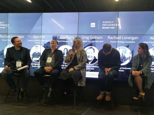 LinkedIn 2017 Agency Influencer of the Year Panel
