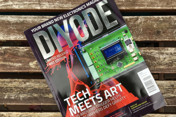 DIY hobby electronics magazine Diyode launches