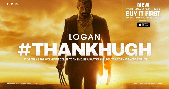 Fans given a chance to win X-Men prizes in new #ThankHugh campaign