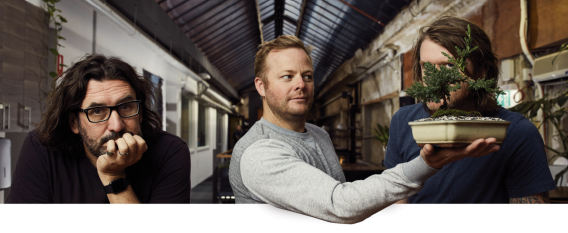 Adam Ferrier, Jim Ingram and Ben Couzens launch new agency Thinkerbell