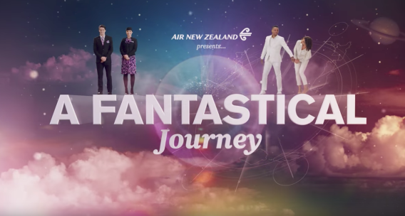 Air New Zealand uses Katie Holmes and Cuba Gooding Jr. in new ‘Fantastical Journey’ safety video