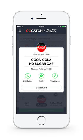 Coca-Cola gives GoCatch users chance to win free ride in No Sugar promotion