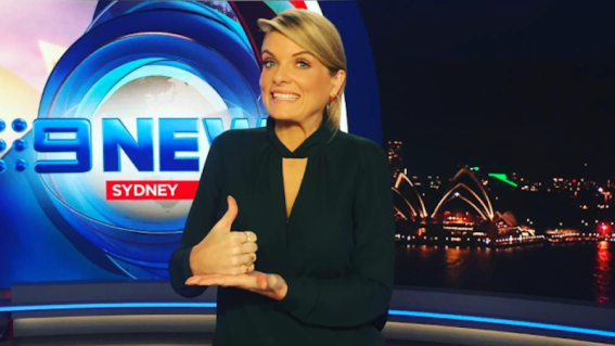That time Erin Molan fell off her chair