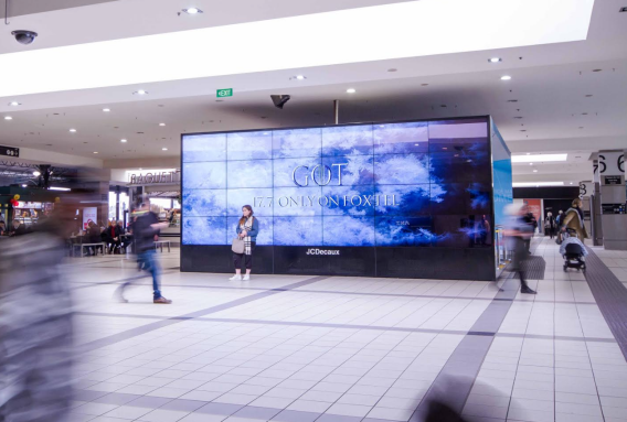 Game of Thrones shows Night King emerge from depths in OOH campaign