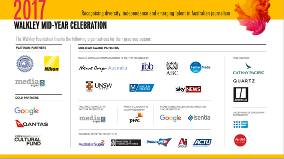 Walkleys reveal mid-year journalism award winners and innovation fund investments