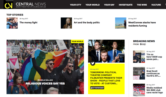 UTS launches news site for local coverage