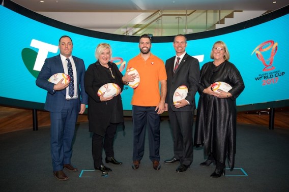 Telstra partners with the Rugby League World Cup