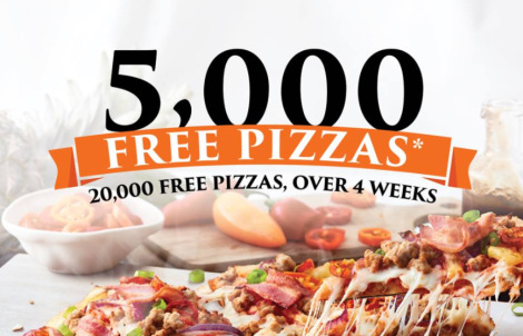 Domino’s to give away another 20,000 free pizzas after previous attempt ended in social media backlash