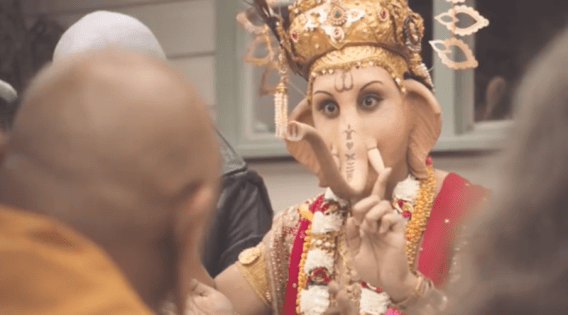 MLA’s meat-eating Ganesha ad cleared by advertising watchdog