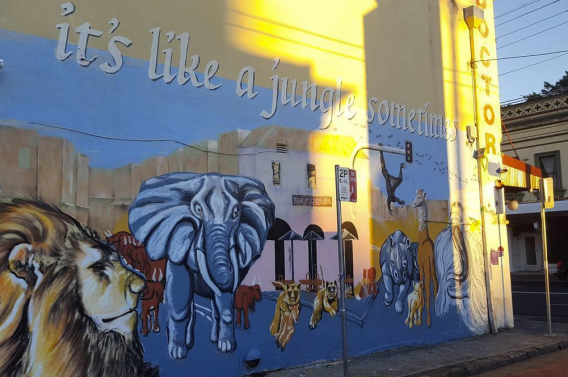 Melbourne ad agency apologises for ‘ignorance’ in painting over Sydney mural to advertise new movie