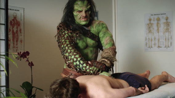 Movie extras perform health care procedures in AHM’s ‘Get More From Your Extras’ campaign
