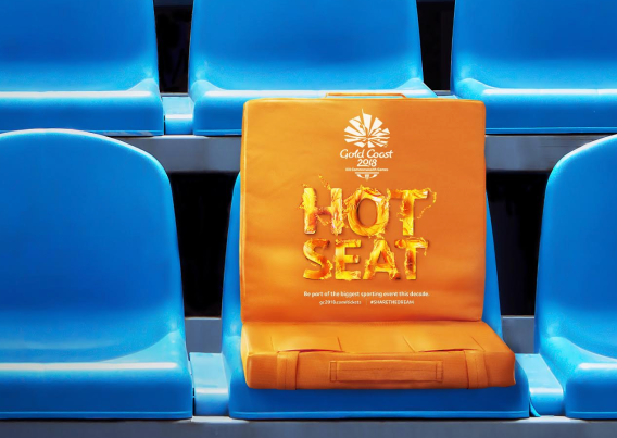Y&R creates ‘Hot Seats’ in Melbourne to promote 2018 Commonwealth Games