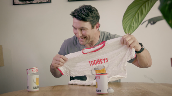 Lion relaunches 1970s Tooheys branding for summer beer campaign