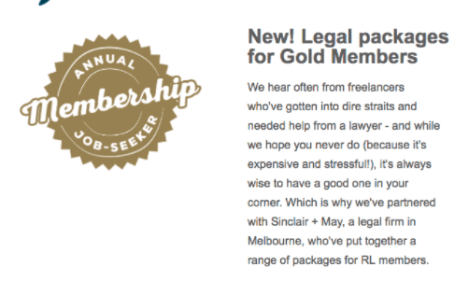 Sign of the times: helping freelancers go legal