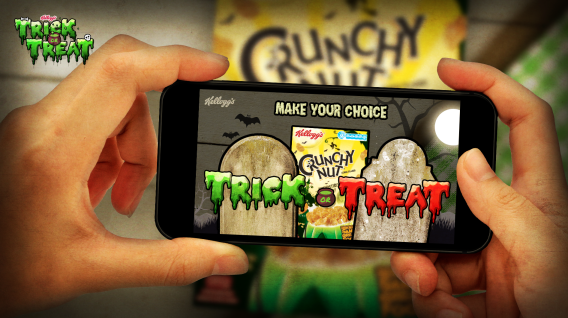 Kellogg’s replaces cereal toys with augmented reality trick or treat experience