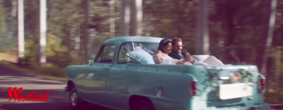 Westfield’s ute riding newlyweds incur ad watchdog’s ban