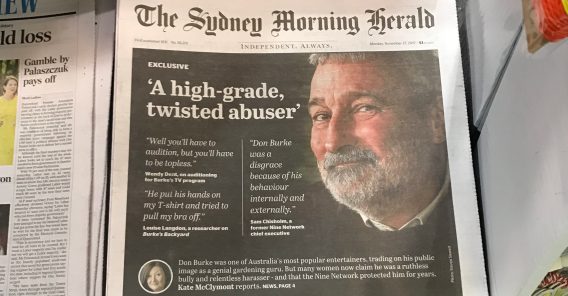 TV presenter Don Burke accused of sexual harassment spanning decades