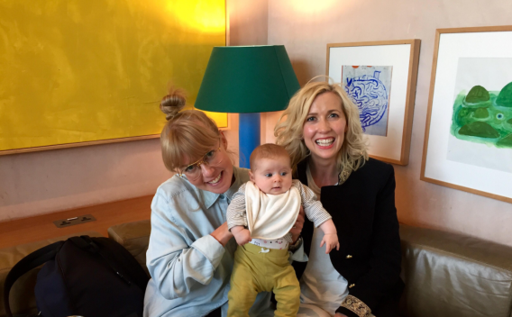 When business babies meet actual babies: Navigating adland through parenthood