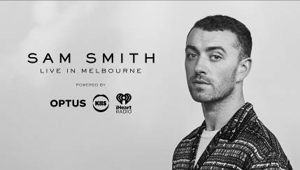 Sam Smith to perform at live event run by Optus, Kiis and iHeartRadio