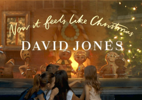 David Jones features a homesick gingerbread man in 2017 Christmas campaign