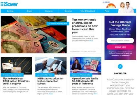 Nine launches financial advice website 9Saver.com.au