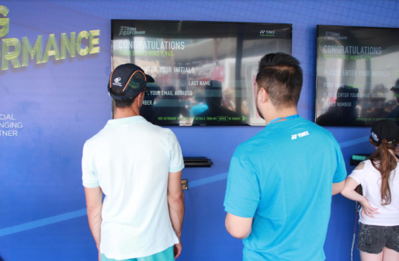 GPJ tests strength and endurance of tennis fans in Australian Open activation