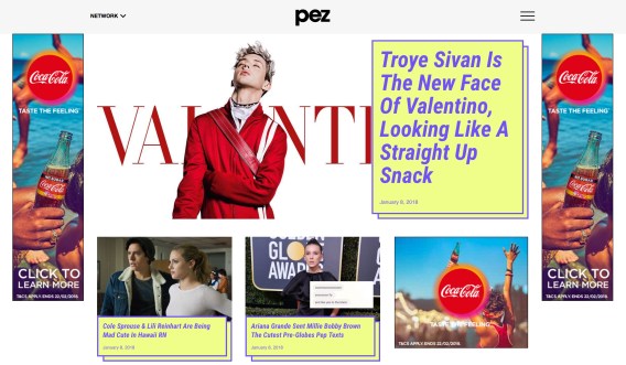 Pedestrian officially launches teen website Pez