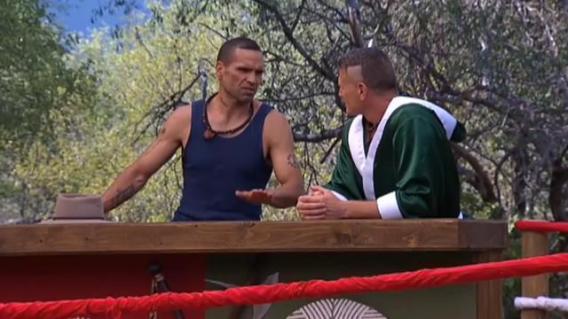 Anthony Mundine and Danny Green ‘face off’ helps Ten’s I’m a Celebrity defeat Nine’s Married at First Sight