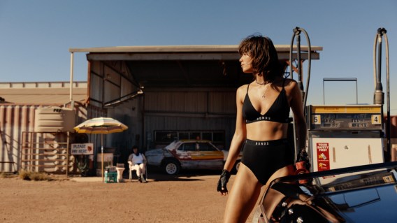 Bonds’ latest campaign set in the outback, where it’s too hot for clothes