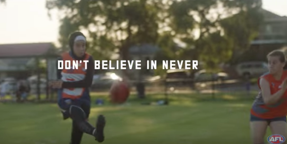 AFL and Clems Melbourne unveil new brand platform ‘Don’t Believe in Never’
