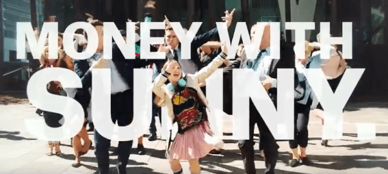 ‘Are you ready to money with Sunny?’ asks Suncorp in Thrift Shop music video homage