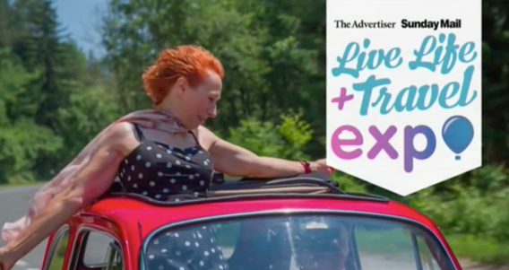 Live Life + Travel Expo ad censured for appearing to breach Australian road rules