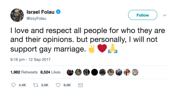 Qantas and Rugby Australia were wrong to try to gag Israel Folau