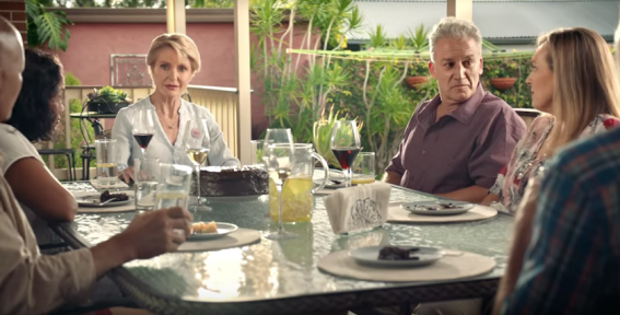 Dinner conversation dies when bowel cancer conversation arises in Cancer Institute NSW campaign
