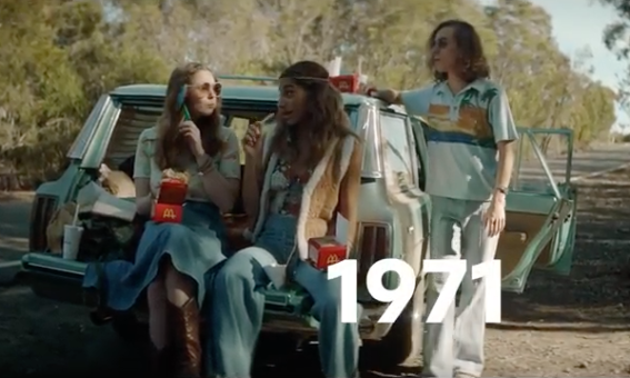 McDonald’s celebrates 50 years of Big Mac by going back through decades