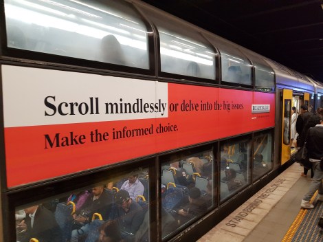 The Australian shifts its focus to trust in latest marketing push