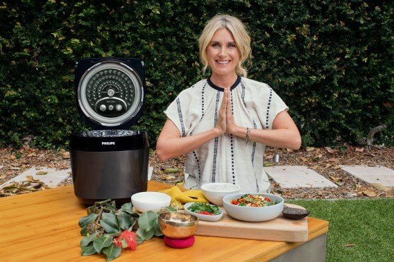 Magdalena Roze shows time-poor cooks how to make interesting meals for Philips