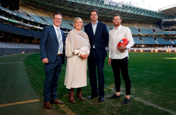 Telstra and AFL launch platform for players to create content