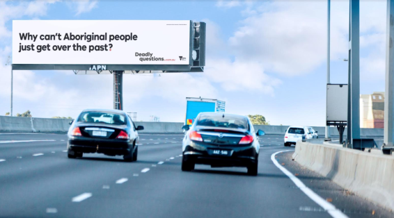 Aboriginal Victoria’s Deadly Questions ads blocked by APN Outdoor