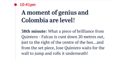 A moment of genius from The Sydney Morning Herald