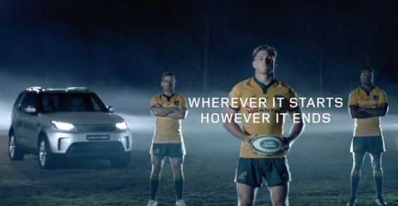 Land Rover supports rugby ‘Wherever it starts, however it ends’ in campaign starring Wallabies captain