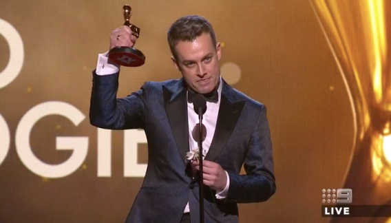 Grant Denyer wins Gold at TV Week Logies, as Stan wins first awards